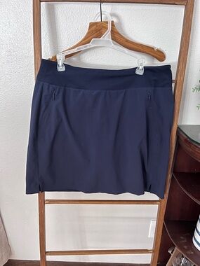 Athleta Navy Active Skirt Size 14 Tall